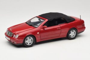 Mercedes CLK A208 Kabrió Piros Anson 1:18 30338 Fém