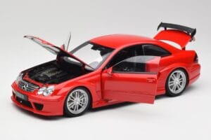 Mercedes CLK DTM AMG C209 Mars Piros Kyosho 1:18 08461R Fém – 2. kép a 8-ből