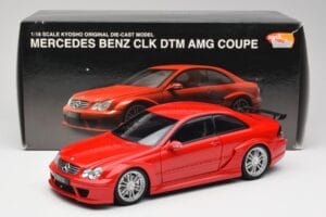 Mercedes CLK DTM AMG C209 Mars Piros Kyosho 1:18 08461R Fém – 8. kép a 8-ből