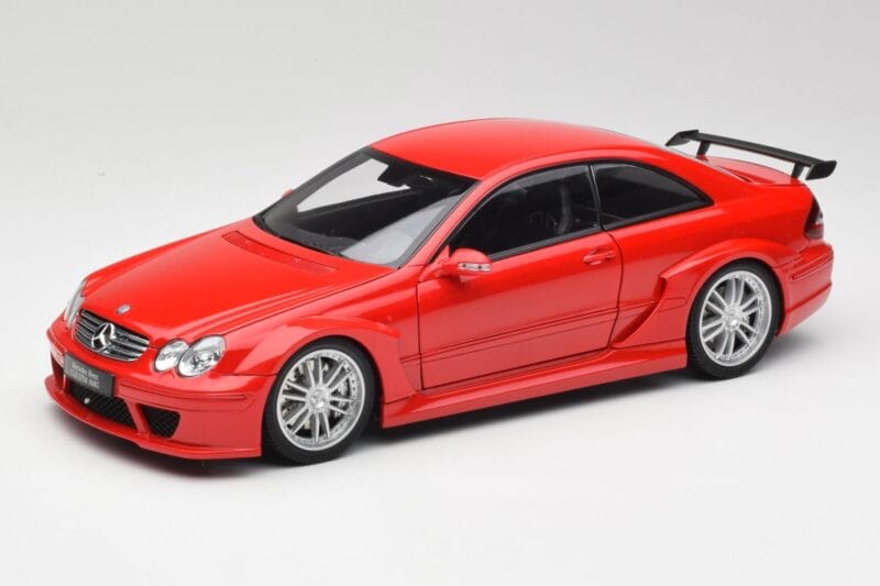Mercedes CLK DTM AMG C209 Mars Piros Kyosho 1:18 08461R Fém