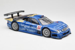 Mercedes CLK GTR #12 Original Teile FIA GT 1999 Maisto 1:18 56036 Fém – 5. kép a 7-ből