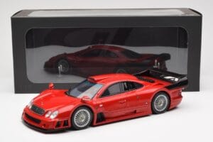 Mercedes CLK-GTR Super Sport Piros GT Spirit 1:18 GT910 Gyanta – 6. kép a 6-ből