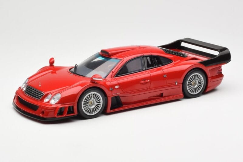 Mercedes CLK-GTR Super Sport Piros GT Spirit 1:18 GT910 Gyanta