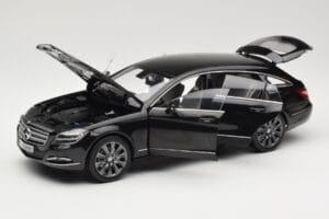 Mercedes CLS Shooting Brake X218 Obsidian Black Norev 1:18 B66960115 Fém – 2. kép a 8-ből