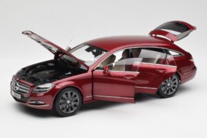 Mercedes CLS Shooting Brake X218 Thulite Piros Norev 1:18 B66960116 Fém – 2. kép a 8-ből