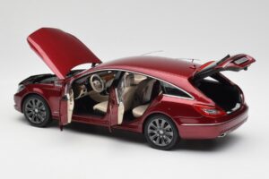 Mercedes CLS Shooting Brake X218 Thulite Piros Norev 1:18 B66960116 Fém – 5. kép a 8-ből