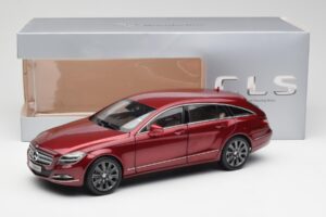 Mercedes CLS Shooting Brake X218 Thulite Piros Norev 1:18 B66960116 Fém – 8. kép a 8-ből