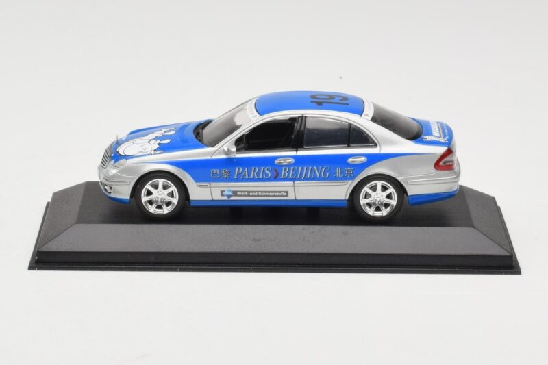 Mercedes E-Class W211 #19 Team Michelin Paris-Beijing 2006 Replacement Box Minichamps 1:43 B66962269-R Fém