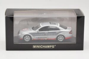 Mercedes E-Class W211 #7 Team AutoBild Paris-Beijing 2006 Replacement Box Minichamps 1:43 MB001 Fém – 4. kép a 4-ből
