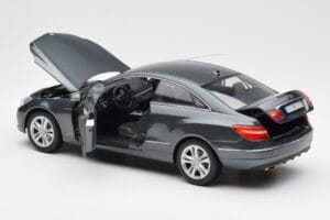 Mercedes E500 C207 Coupe Tenoric Szürke Norev 1:18 183540 Fém – 5. kép a 8-ből