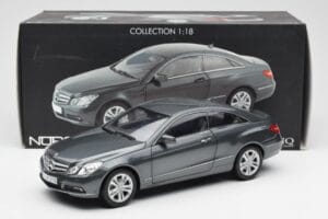 Mercedes E500 C207 Coupe Tenoric Szürke Norev 1:18 183540 Fém – 8. kép a 8-ből