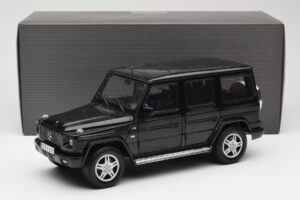 Mercedes G 500 W463 Fekete Dealer Edition AUTOart 1:18 B66962143 Fém – 8. kép a 8-ből