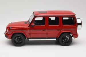 Mercedes G 500 W463 Piros Minichamps 1:18 110037101 Fém – 4. kép a 8-ből