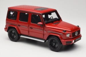 Mercedes G 500 W463 Piros Minichamps 1:18 110037101 Fém – 6. kép a 8-ből