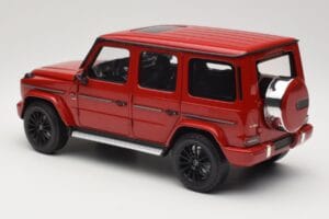 Mercedes G 500 W463 Piros Minichamps 1:18 110037101 Fém – 7. kép a 8-ből