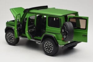 Mercedes G 63 AMG 4x4 Squared Green Hell Magno Almost Real 1:18 820821 Fém – 5. kép a 8-ből