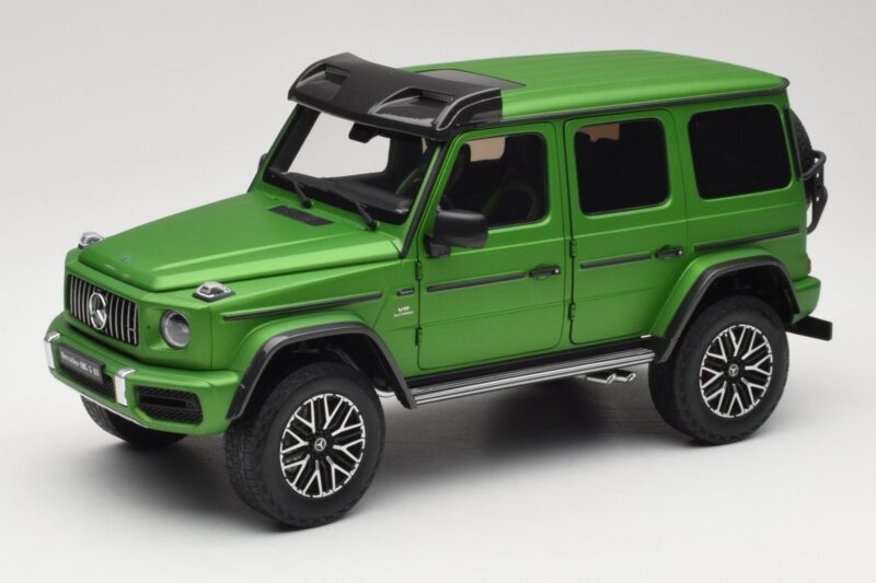 Mercedes G 63 AMG 4x4 Squared Green Hell Magno Almost Real 1:18 820821 Fém