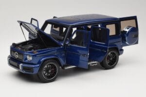 Mercedes G 63 AMG W463 Blue Metallic Minichamps 1:18 110037061 Fém – 2. kép a 8-ből