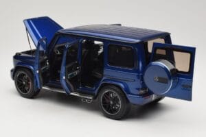 Mercedes G 63 AMG W463 Blue Metallic Minichamps 1:18 110037061 Fém – 5. kép a 8-ből