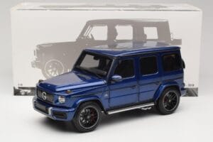 Mercedes G 63 AMG W463 Blue Metallic Minichamps 1:18 110037061 Fém – 8. kép a 8-ből