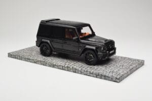 Mercedes Brabus 850 6.0 Widestar G63 W463 Obsidian Black Metallic Minichamps 1:18 107032400 Fém – 4. kép a 6-ből