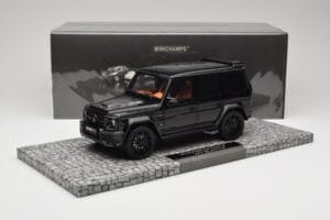Mercedes Brabus 850 6.0 Widestar G63 W463 Obsidian Black Metallic Minichamps 1:18 107032400 Fém – 6. kép a 6-ből
