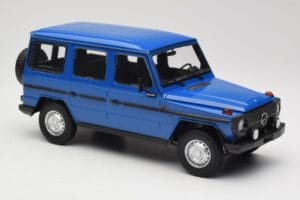 Mercedes G-Class W460 LWB Sötétkék Minichamps 1:18 155038100 Fém – 4. kép a 6-ből