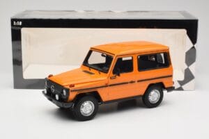Mercedes G-Class W460 SWB Narancssárga Minichamps 1:18 155038000 Fém – 6. kép a 6-ből