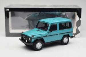Mercedes G-Class W460 SWB Türkiz Minichamps 1:18 155038001 Fém – 6. kép a 6-ből