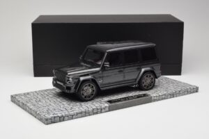 Mercedes G-Class W463 Brabus V12 800 Widestar Szürke Minichamps 1:18 107032300 Fém – 6. kép a 6-ből
