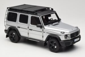 Mercedes G-Class W463 Iridium Silver Norev 1:18 183030 Fém – 6. kép a 8-ből