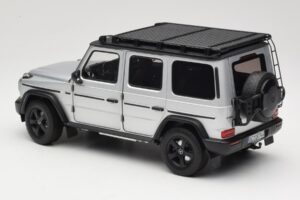 Mercedes G-Class W463 Iridium Silver Norev 1:18 183030 Fém – 7. kép a 8-ből