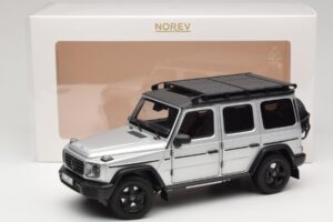 Mercedes G-Class W463 Iridium Silver Norev 1:18 183030 Fém – 8. kép a 8-ből