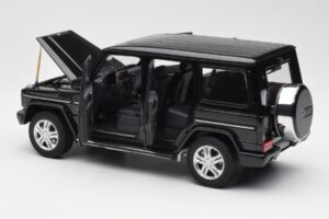 Mercedes G500 W463 Fekete AUTOart 1:18 76216 Fém – 5. kép a 8-ből
