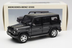 Mercedes G500 W463 Fekete AUTOart 1:18 76216 Fém – 8. kép a 8-ből