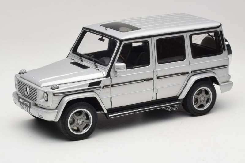Mercedes G55 AMG W463 Ezüst AUTOart 1:18 76247 Fém