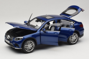 Mercedes GLC X253 Coupe Kék iScale 1:18 B66960805 Fém – 2. kép a 8-ből