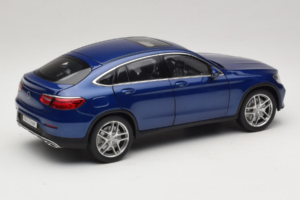 Mercedes GLC X253 Coupe Kék iScale 1:18 B66960805 Fém – 3. kép a 8-ből