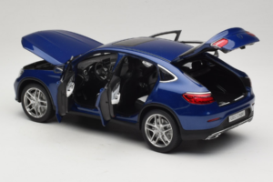 Mercedes GLC X253 Coupe Kék iScale 1:18 B66960805 Fém – 5. kép a 8-ből