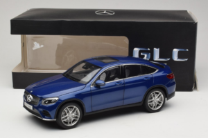 Mercedes GLC X253 Coupe Kék iScale 1:18 B66960805 Fém – 8. kép a 8-ből