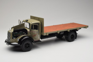 Mercedes L6600 Rungewagen Szürke Fekete Minichamps 1:18 109031050-R1 Fém – 2. kép a 9-ből