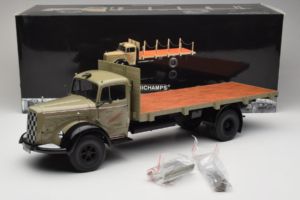 Mercedes L6600 Rungewagen Szürke Fekete Minichamps 1:18 109031050-R1 Fém – 9. kép a 9-ből