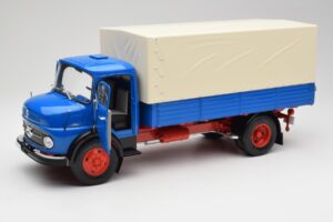 Mercedes L911 Kék Schuco 1:18 450044800 Fém – 2. kép a 8-ből