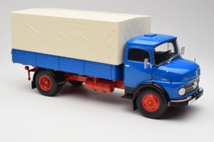 Mercedes L911 Kék Schuco 1:18 450044800 Fém – 6. kép a 8-ből