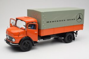 Mercedes L911 Narancssárga Schuco 1:18 450044700 Fém – 2. kép a 8-ből