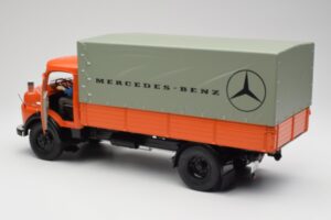 Mercedes L911 Narancssárga Schuco 1:18 450044700 Fém – 5. kép a 8-ből