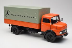 Mercedes L911 Narancssárga Schuco 1:18 450044700 Fém – 6. kép a 8-ből