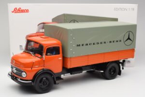 Mercedes L911 Narancssárga Schuco 1:18 450044700 Fém – 8. kép a 8-ből