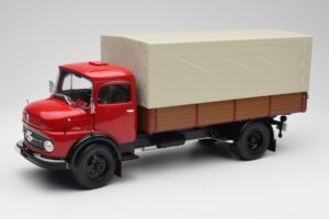 Mercedes L 911 Piros Schuco 1:18 450016400 Fém