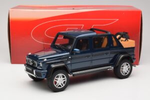 Mercedes Maybach G650 Landaulet Sötétkék GT Spirit 1:18 GT174 Gyanta – 6. kép a 6-ből